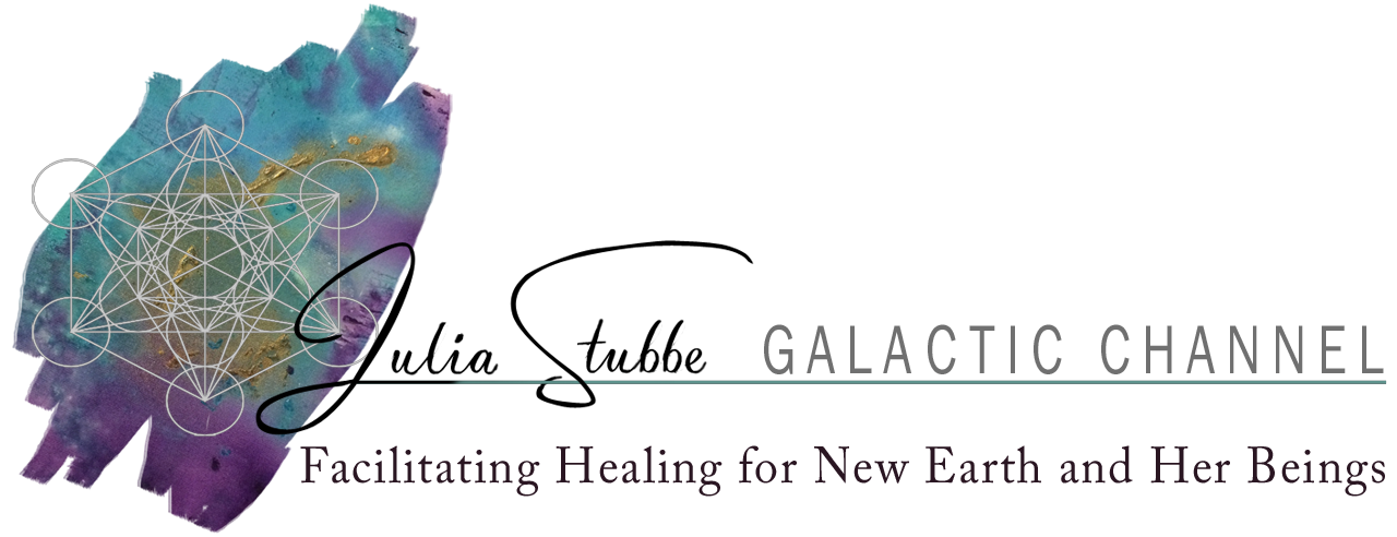 julia stubbe logo galactic channel facilitating healiing for new earth and her beings