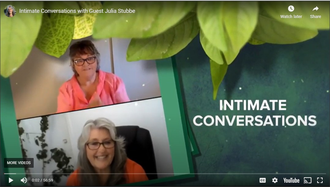 Intimate Conversations Mandy Horton and Janine Savient with Julia Stubbe