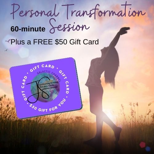 Holiday Special: Buy a 60-minute Personal Transformation Session and Get a FREE $50 Gift Card